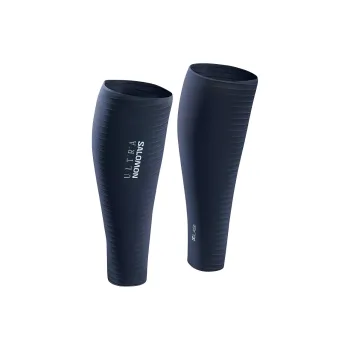 SALOMON Running Leg Guards Breathable Blue Unisex