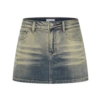 URBAN REVIVO Denim Shorts Women's Blue