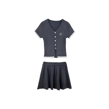 IQC Two Piece Skirt Sets Women's