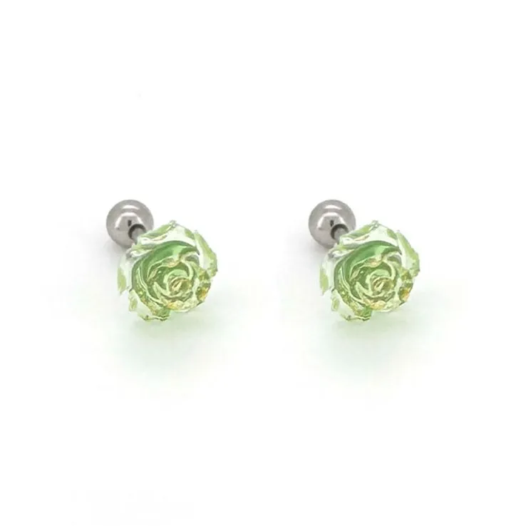 KiNGZiT Titanium Steel Stud Earrings Unisex-4