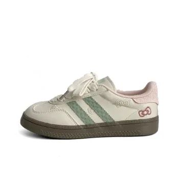 LIANGHUO Slip Resistant Cushioning With Impact Resistance Low Top Skateboard Shoes Women's Green