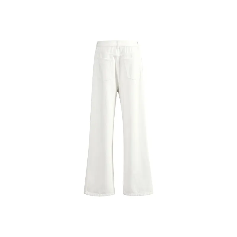 Love Monster Jeans Unisex White-1