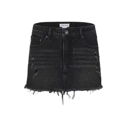 URBAN REVIVO Denim Bump Women's Dark Gray