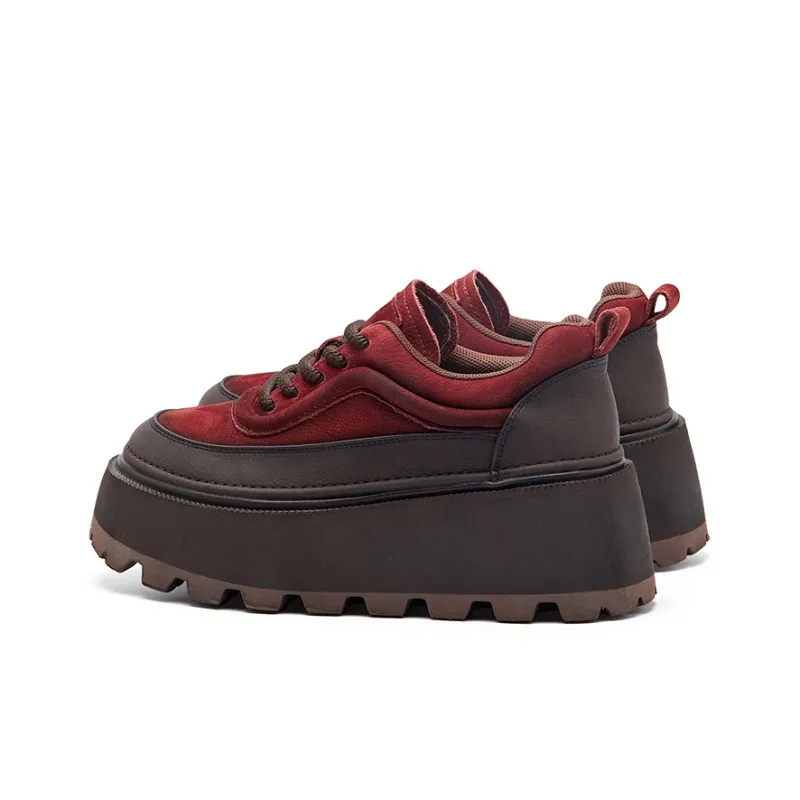 BURGELY Lightweight Height Increasing Low Top Casual Shoes Women's-3
