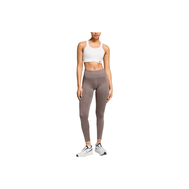 On Performance Sports Pants Women's Dark Brown-0