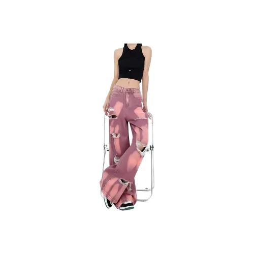 IQC Jeans Women's Red
