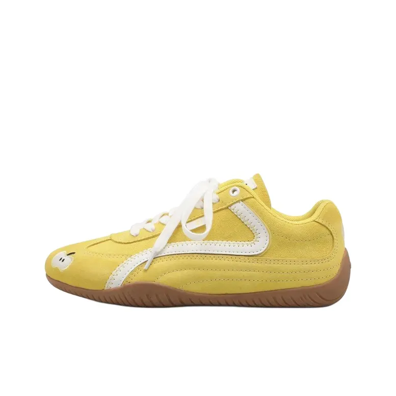 Yalu Low Top Casual Shoes Unisex Red Apple-1