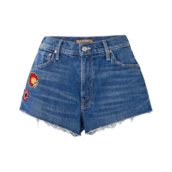 MOTHER Denim Shorts Women's Blue