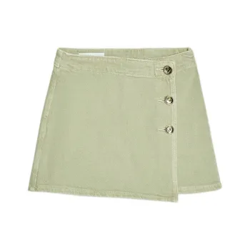 ZARA Denim Shorts Women's Khaki
