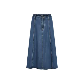 URBAN REVIVO Denim Short Skirts Women's Blue