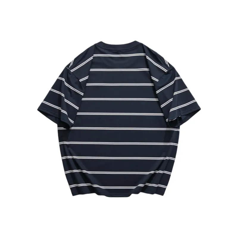 WOOD SOON Loose Fit Casual Hong Kong Chic Half Sleeve T Shirt Unisex-7