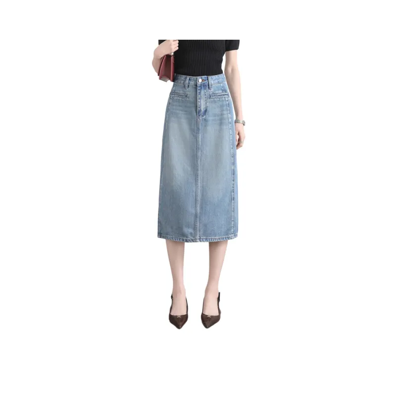 SITOL Denim Short Skirts Women's-7