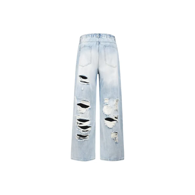 PANDA ADEVIL Jeans Unisex Light Blue-1