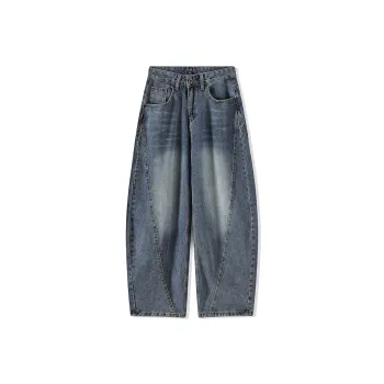 Michael Rock Jeans Unisex Blue