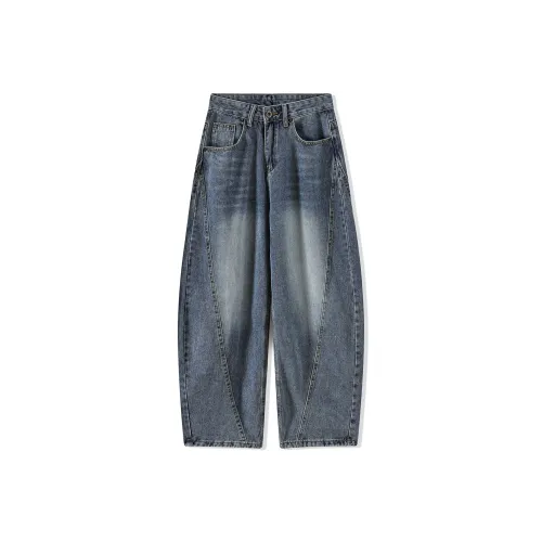 Michael Rock Jeans Unisex Blue