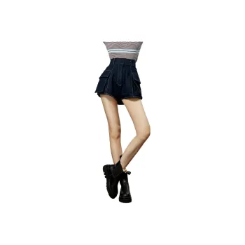 Weekly Denim Shorts Women's Dark Blue