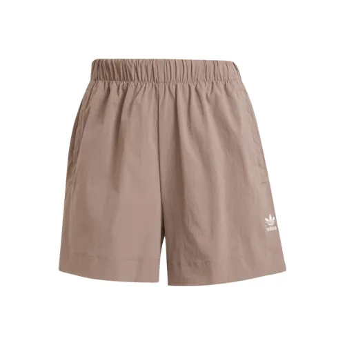 Adidas Originals ESSENTIALS SS25 Sports Shorts Women's Brown