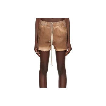 RICK OWENS Gabe Boxers Denim Shorts