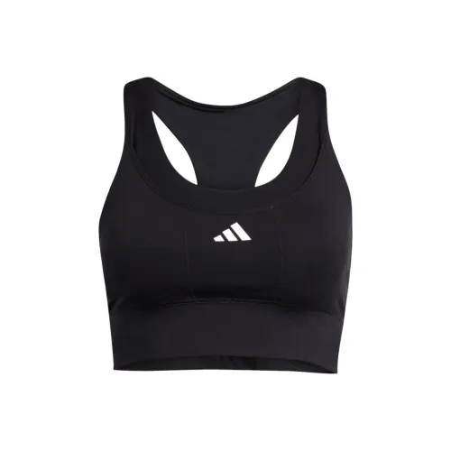 Adidas Free Shipping With AdiClub Run Pocket Medium Support Bra