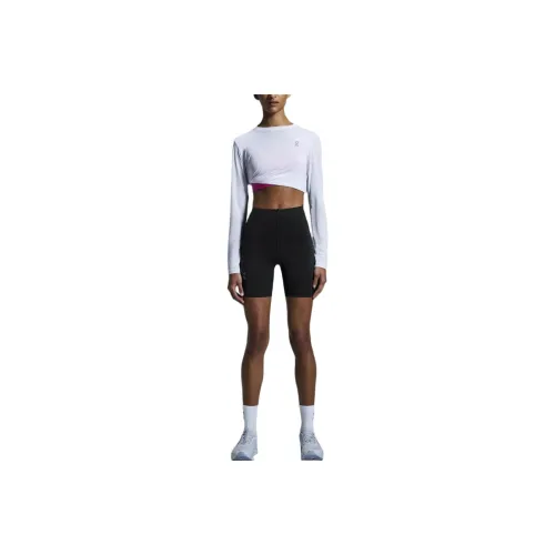 On Train Tights 1/2 Sports Shorts Women's Black