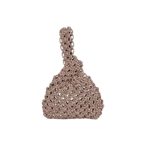 HIBOURAMA Resin Handbag Women's Rose Gold