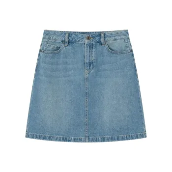 HAZZYS Denim Short Skirts Women's Blue