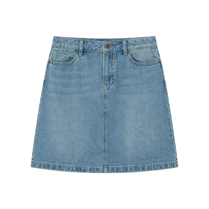 HAZZYS Denim Short Skirts Women's Blue-0