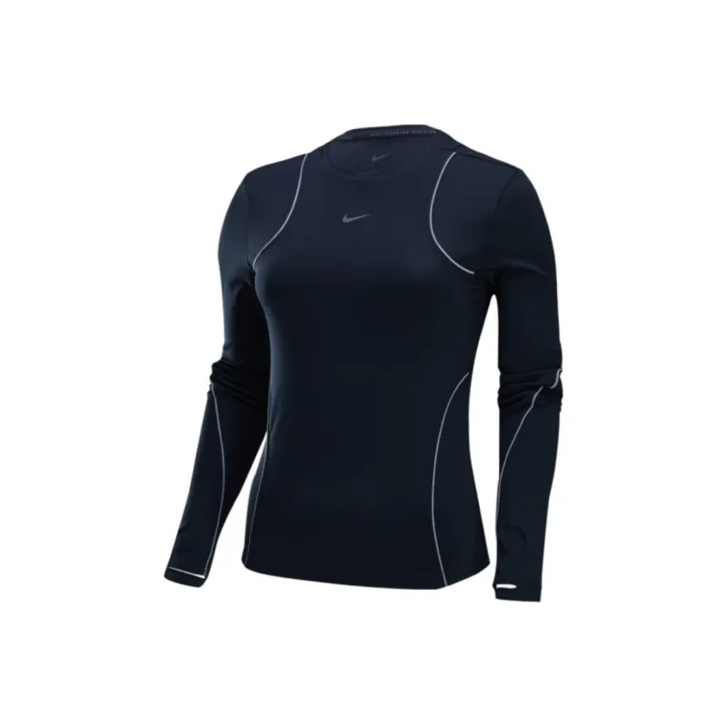 Nike Dri Fit Running Division Workout Clothing Women's Black-0