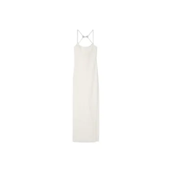 GUCCI SS25 Sleeveless Dress Women's White