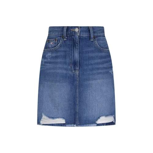 Tommy Hilfiger Denim Short Skirts Women's Denim Blue 1BK