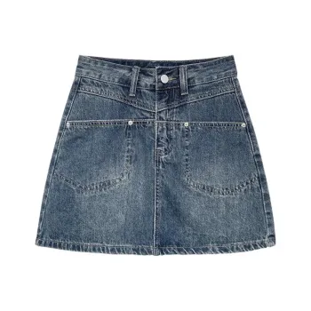 Spicy Gals Denim Short Skirts Women's