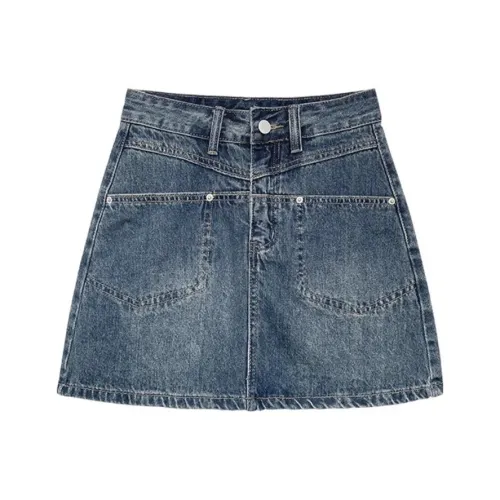 Spicy Gals Denim Short Skirts Women's