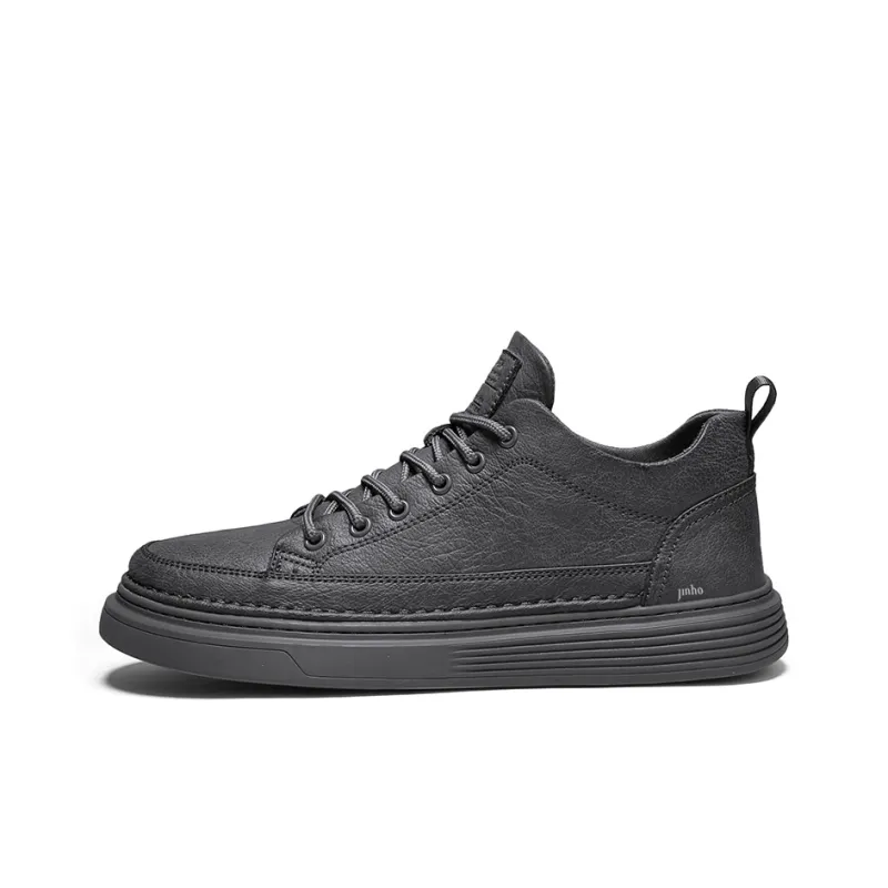 Jinho Skateboard Shoes Men Low Top Black-5