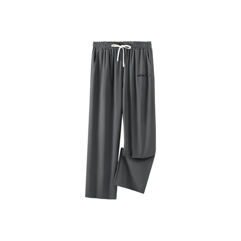 Cotton Casual Pants Unisex-3