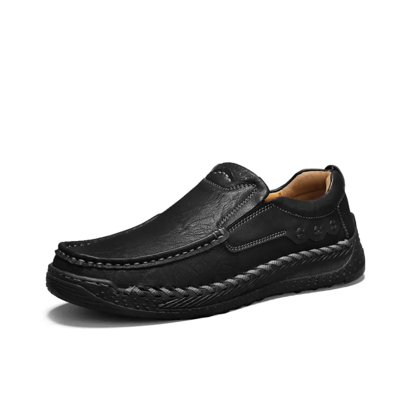 LEXON Men's Casual Shoes Men Low Top Black/Khaki/Dark Brown-1