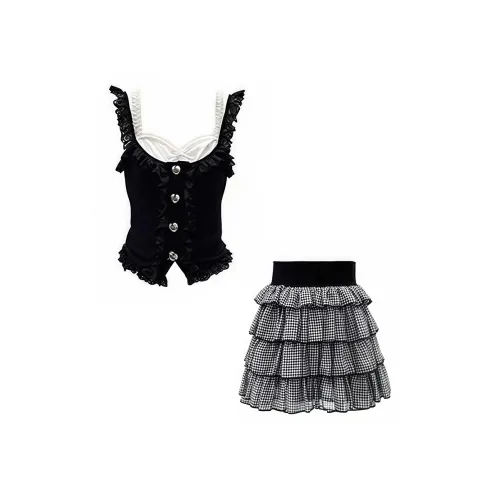 AURORA MUSE Two Piece Skirt Sets Women's