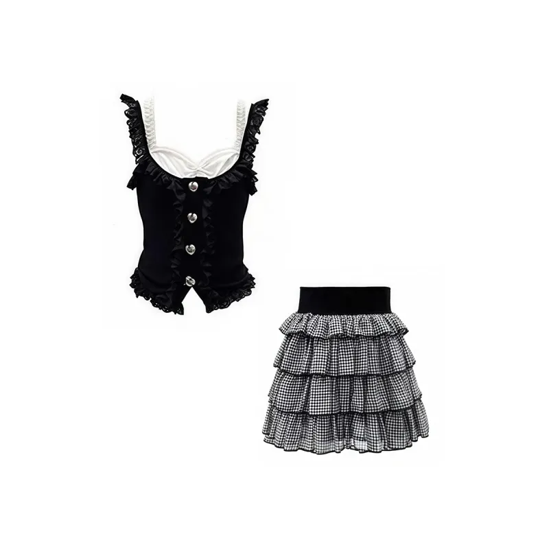 AURORA MUSE Two Piece Skirt Sets Women's-0