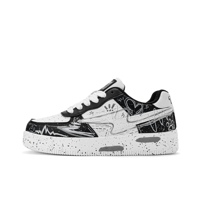 TALKING TOM Coverage Breathable Low Top Skateboard Shoes Unisex-17