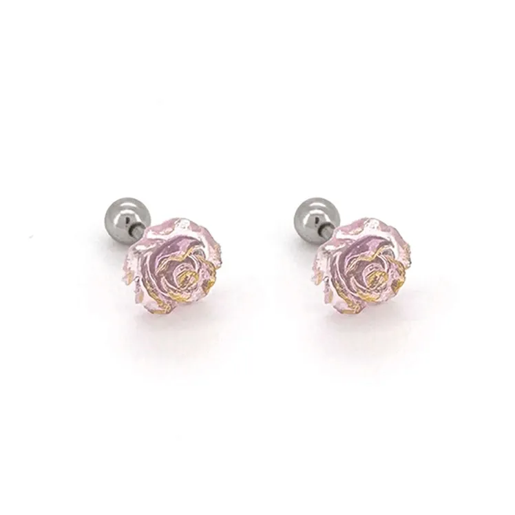KiNGZiT Titanium Steel Stud Earrings Unisex-3