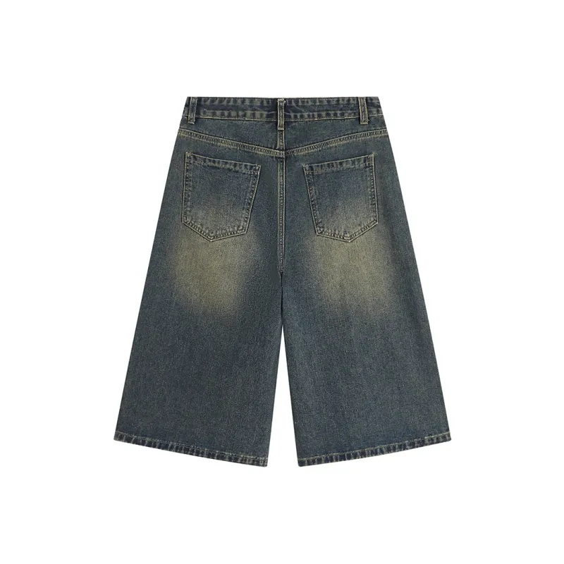 PAL ONGACO Denim Shorts Unisex-16