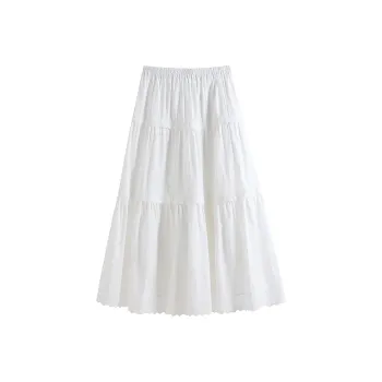 Hang Yi Court Casual Long Skirt Women's