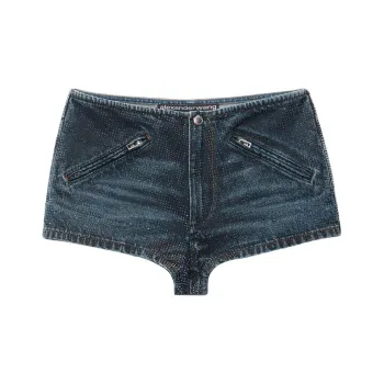 Alexander Wang FW24 Denim Shorts Women's Indigo