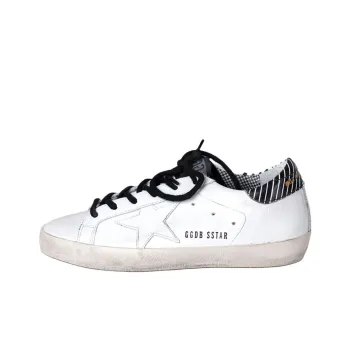 Golden Goose Super Star Low Top Skateboard Shoes Women's White