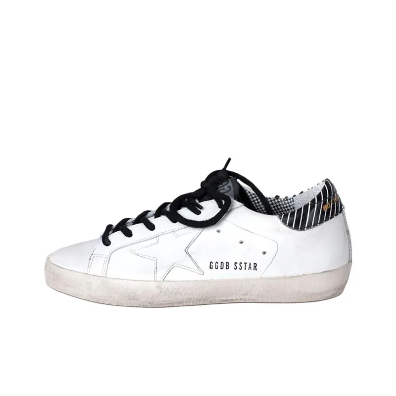 Golden Goose Super Star Low Top Skateboard Shoes Women's White-0
