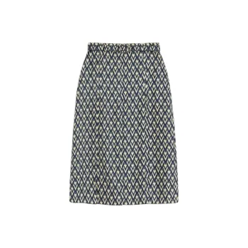 Valentino Casual Long Skirt Women's Night Frost