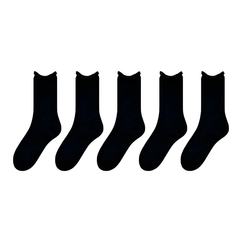 Moremoli Mid Calf Socks Women's 5 Pack-5