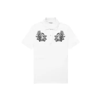 Alexander McQueen Polo Shirts Men White
