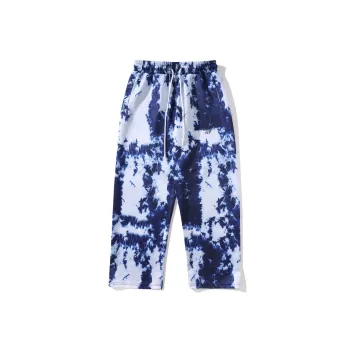 MEIKE Casual Pants Unisex Blue