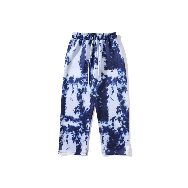 MEIKE Casual Pants Unisex Blue-0