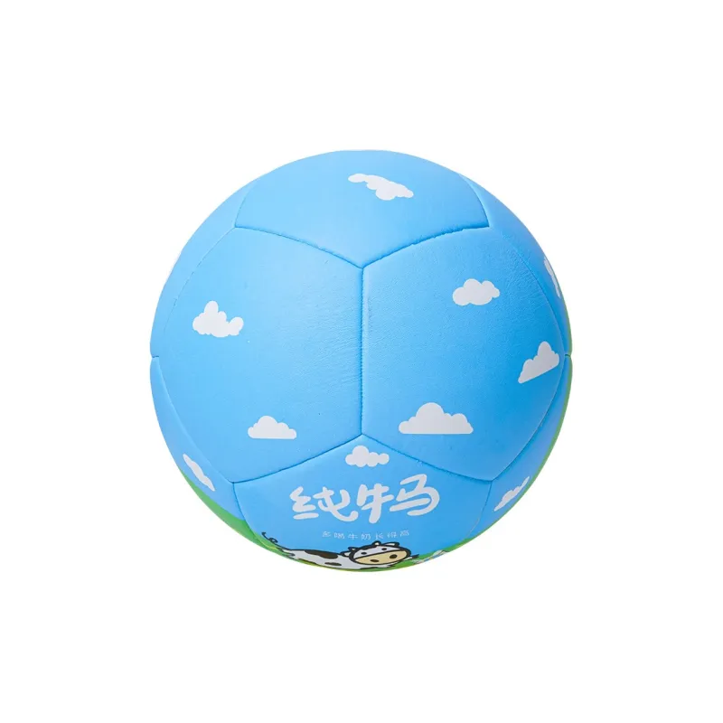 Kuangmi Size 5 Soccer PU Seamless Thermal bonding Unisex Blue Green-2